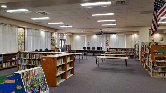 Hanson Elementary School Library in Ramona