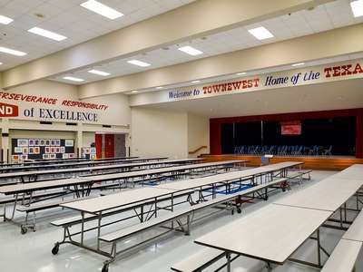 Townewest Elementary School Cafeteria/Commons in Sugar Land