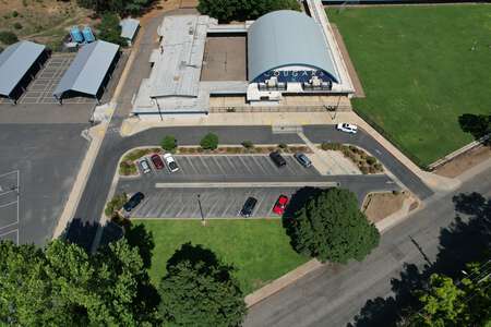 Chico Junior High School Parking Lot - Baketball Courts in Chico