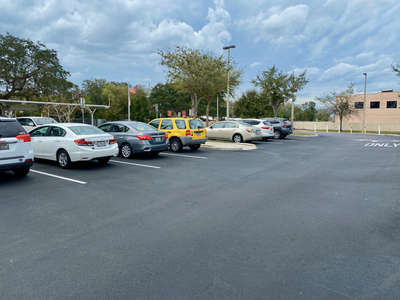 Cheney Elementary School Parking Lot in Orlando