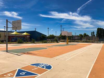 Coronado Elementary School Outdoor Basketball Courts in Richmond