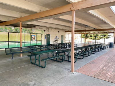 Mission San Jose High School (FUSD) Bell Tower Courtyard in Fremont