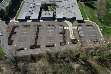 Alder Creek Middle School Parking Lot in Milwaukie