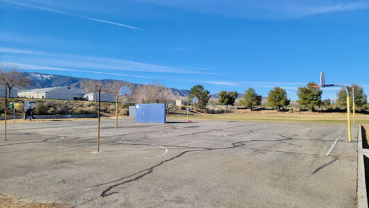 Pinon Hills Elementary School Outdoor Basketball Courts in Pinon Hills