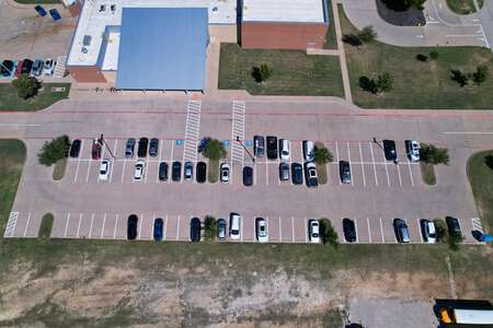 Caprock Elementary School Parking Lot South in Fort Worth