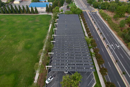 Diablo Vista Middle School Parking Lot in Danville