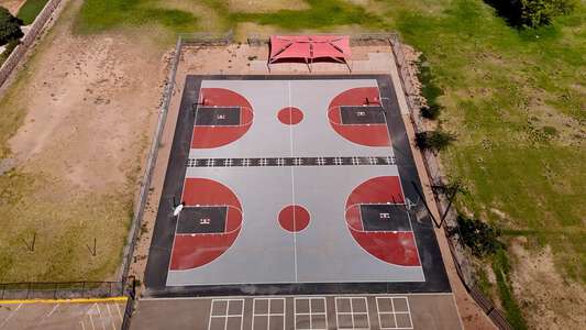 Helen Ball Elementary School Outdoor Basketball Courts in El Paso 2