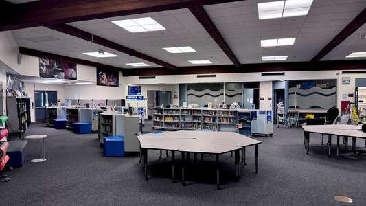 Eastshore Elementary School Media Center in Irvine