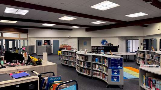 Eastshore Elementary School Media Center in Irvine