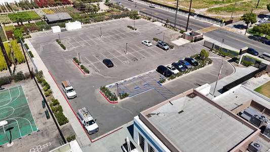 Jackson Middle School Parking Lot in Paramount