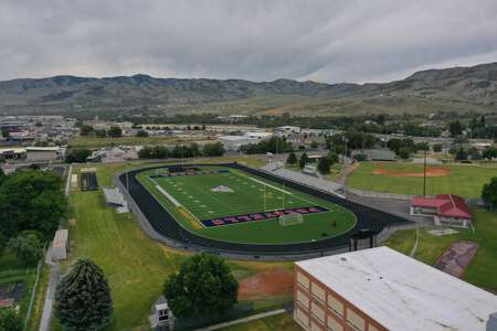 Pocatello High School Lookout Credit Union Stadium in Pocatello