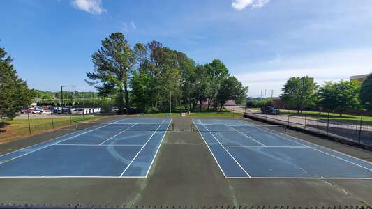 Bearden High School Tennis Courts in Knoxville