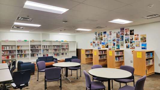 College and Career Magnet School Library in Albuquerque