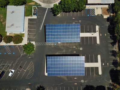 Visalia Learning Center Parking Lot in Visalia 2