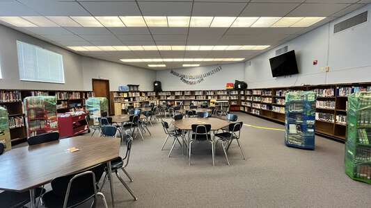 Cooper Mountain Elementary School Library in Beaverton
