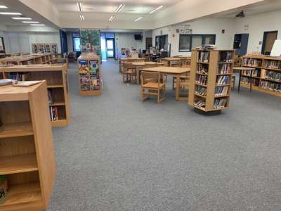 Boone Middle School Media Center in Haines City