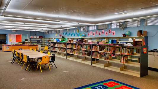 Horton Elementary School Library in San Diego