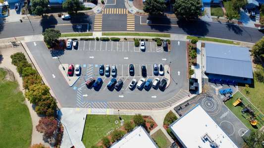 Guadalupe Elementary School Parking Lot - Front in San Jose 2