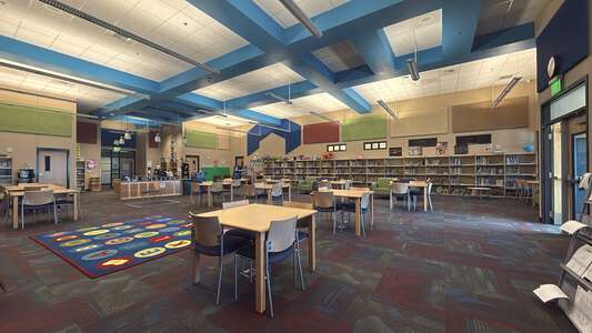 Stagecoach Elementary School Library in Rock Springs 4
