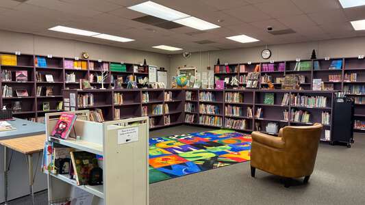 Valley View Elementary School Library in Lancaster 2