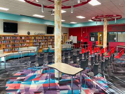 Southwestern Middle School Library in DeLand