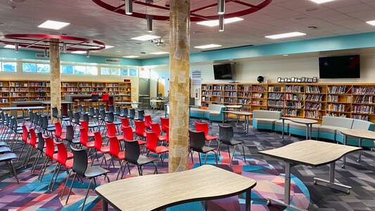 Southwestern Middle School Library in DeLand