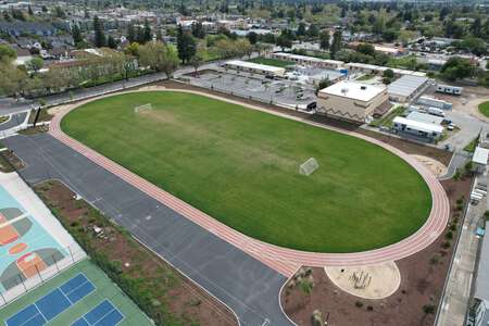 South Valley Middle School Track in Gilroy