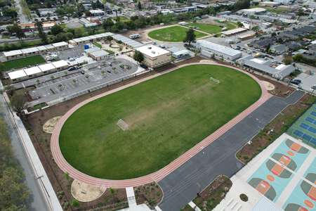 South Valley Middle School Track in Gilroy