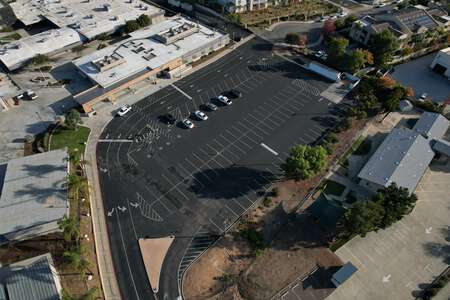 San Marcos Middle School Parking Lot in San Marcos