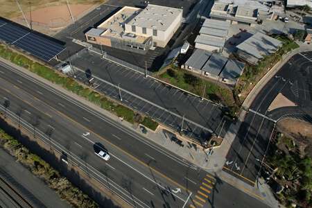 San Marcos Middle School Parking Lot in San Marcos
