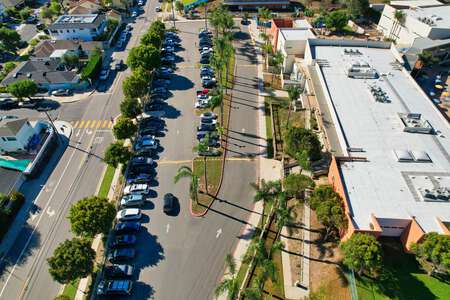 Manhattan Beach Middle School Parking Lot in Manhattan Beach 3