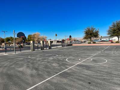 Keller - Charlotte and Jerry Elementary School Outdoor Basketball Courts in Las Vegas