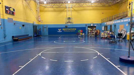 Beethoven - Ludwig Van Beethoven Elementary School Gym in Chicago 2