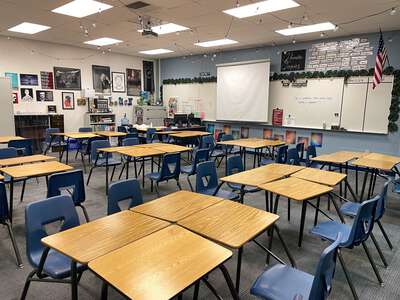Spring Valley High School Classroom Standard in Las Vegas