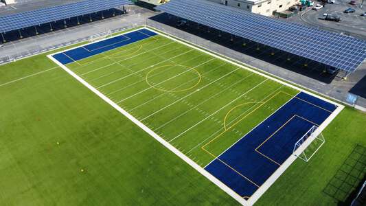 The King's Academy Flag Football Field in Sunnyvale