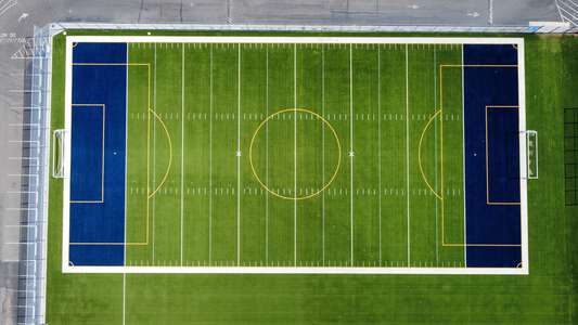 The King's Academy Flag Football Field in Sunnyvale