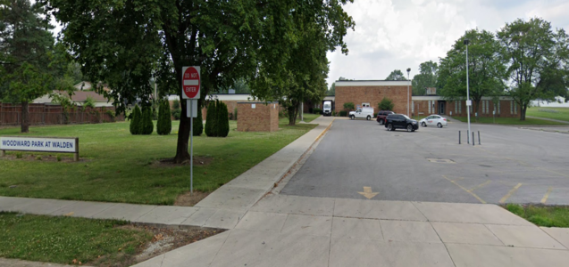 Woodward Park at Walden Parking Lot in Columbus