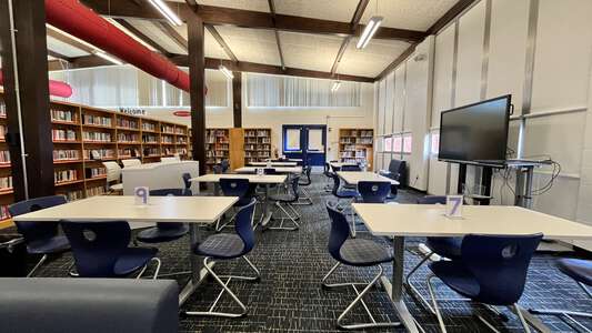 Kempsville High School Library in Virginia Beach