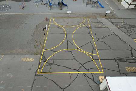Ramsey Magnet School Outdoor Basketball Courts in Coeur d' Alene