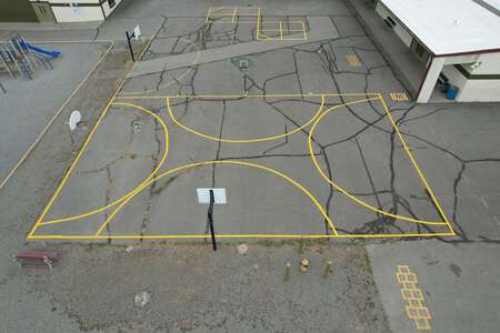 Ramsey Magnet School Outdoor Basketball Courts in Coeur d' Alene