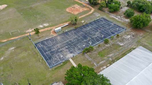 Jewett Middle Academy Magnet School Outdoor Basketball Courts in Winter Haven 2