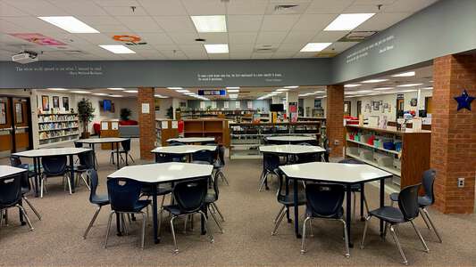 Hopkins Elementary School Media Center in Lilburn 3