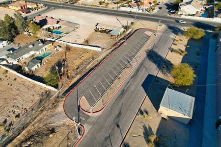 Keller - Duane D. Junior High School Parking Lot - West in Las Vegas