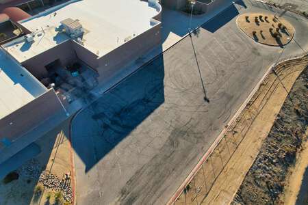 Keller - Duane D. Junior High School Parking Lot - West in Las Vegas