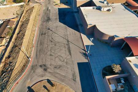 Keller - Duane D. Junior High School Parking Lot - West in Las Vegas