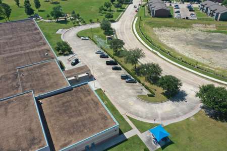 Marcella Elementary School Parking Lot - Front in Houston 2