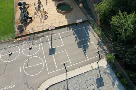 Winton Elementary School Outdoor Basketball Courts in Coeur d' Alene