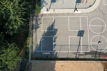 Winton Elementary School Outdoor Basketball Courts in Coeur d' Alene