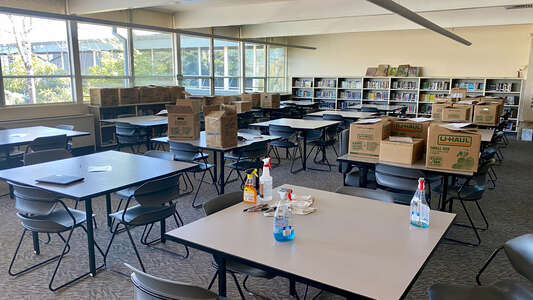 Alder Creek Middle School Media Center in Milwaukie