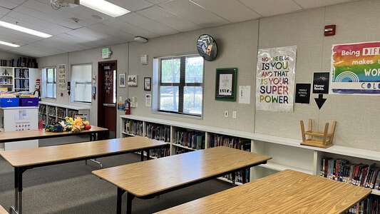 Orchard Park School Library in Oakley